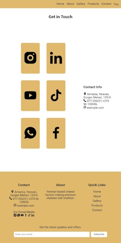 contact form
